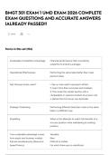 BMGT 301 EXAM 1 UMD EXAM 2026 COMPLETE EXAM QUESTIONS AND ACCURATE ANSWERS &vert;ALREADY PASSED&excl;&excl;