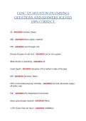 COSC 325 HOUSTON &lpar;PLUMBING&rpar; QUESTIONS AND ANSWERS &vert; 100&percnt; SOLVED