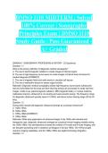 DMSO 1110 MIDTERM &vert; Solved 100&percnt; Correct &vert; Sonography Principles Exam &vert; DMSO 1110 Study Guide &vert; Pass Guaranteed - A&plus; Graded