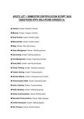 JROTC STUDY GUIDE &lpar;LET 2&rpar; CERTIFICATION SCRIPT 2026 QUESTIONS WITH SOLUTIONS GRADED A&plus;