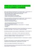 FHWA-NHI-130101 EXAM QUESTIONS & VALID CORRECT ANSWERS