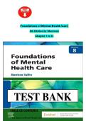 Foundations of Mental Health Care &ndash; Complete Test Bank Chapters 1&ndash;33 &lpar;Full Table of Contents Included&rpar;