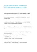 FLIGHT ATTENDANT FINAL REVIEW EXAM QUESTIONS WITH COMPLETE SOLUTIONS 