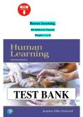 Human Learning &ndash; Complete Test Bank Chapters 1&ndash;16 &lpar;New Version 2026&sol;2027&rpar;