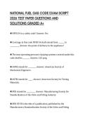 NATIONAL FUEL GAS CODE EXAM SCRIPT 2026 TEST PAPER QUESTIONS AND SOLUTIONS GRADED A&plus;
