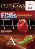 Guide to ECGs&semi; 5th Edition &lpar;O'Keefe&comma; Hammill & Freed&rpar;&semi; Cardiology Training & Board Review Mastery&semi; Updated 2025&sol;2026 Version Full Test Bank PDF DONWLOAD NOW&excl;