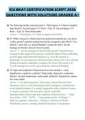 ICU BKAT CERTIFICATION SCRIPT 2026 QUESTIONS WITH SOLUTIONS GRADED A&plus;
