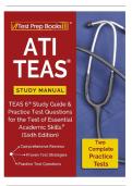 ATI TEAS 6 Study Guide &ndash; Complete TEAS Study Manual with Practice Test Questions &vert; Sixth Edition &vert; Exam Prep for Nursing Students