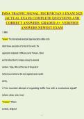 IMSA Traffic Signal Technician Level 1 Exam Study Guide &lpar;2025&sol;2026&rpar; &vert; End of Chapter Questions & Answers &vert; Verified Certification Prep &vert; Instant PDF Download