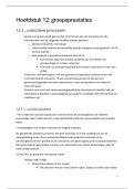 Samenvatting -  Sociale psychologie - hoofdstuk 12&colon; groepsprestaties &lpar;B001643A&rpar;