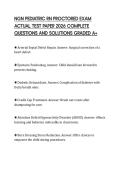 NGN PEDIATRIC RN PROCTORED EXAM ACTUAL TEST PAPER 2026 COMPLETE QUESTIONS AND SOLUTIONS GRADED A&plus;