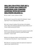 NHA EKG PRACTICE TEST SET 3 TEST PAPER 2026 COMPLETE QUESTIONS AND VERIFIED ANSWERS WITH DETAILED SOLUTIONS GRADED A&plus;
