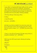 PC 832 EXAM 