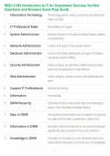 WGU C182 Introduction to IT A&plus; Guaranteed Success Verified Questions and Answers Exam Prep Guide