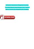 Test Bank for Introduction to Management Accounting&comma; 17th Global Edition by CharlesHorngren&comma; Gary L&period; Sundem&comma; William O&period; Stratton&comma; Dave Burgstahler&comma; Jeff O&period; Schatzberg