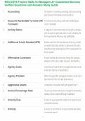 WGU D076 Finance Skills for Managers A&plus; Guaranteed Success Verified Questions and Answers Study Guide