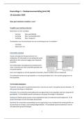 Statistische Modellen 1 - Samenvatting