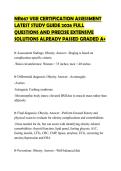 NR667 VISE ACTUAL EXAM SCRIPT LATEST UPDATED STUDY GUIDE 2026 EXTENSIVE QUESTIONS AND IN DEPTH ELABORATED VERIFIED ANSWERS ORGANIZED GRADED A&plus;