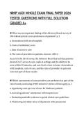 NRNP 6531 WHOLE EXAM FINAL PAPER 2026 TESTED QUESTIONS WITH FULL SOLUTION GRADED A&plus;
