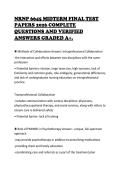 NRNP 6645 MIDTERM FINAL TEST PAPERS 2026 COMPLETE QUESTIONS AND VERIFIED ANSWERS GRADED A&plus;