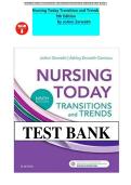 Nursing Today&colon; Transition and Trends &lpar;9th Edition&rpar; by JoAnn Zerwekh &ndash; Complete Test Bank&comma; Latest Edition