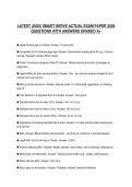 LATEST &lpar;2025&rpar; SMART SERVE PRACTICE EXAMINATION 2026 QUESTIONS WITH ANSWERS GRADED A&plus;