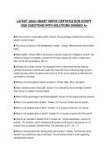 LATEST &lpar;2025&rpar; SMART SERVE FINAL TEST 2026 QUESTIONS WITH CORRECT ANSWERS GRADED A&plus;