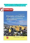 TEST BANK - Principles of Auditing and Other Assurance Services 22nd Edition by Ray Whittington&comma; Kurt Pany