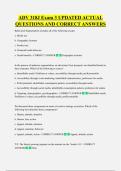 ADV 318J Exam 3 UPDATED ACTUAL  QUESTIONS AND CORRECT ANSWERS