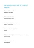 BSAT 382 EXAM QUESTIONS WITH CORRECT ANSWERS 