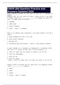 CNOR 200 Question Practice and Answers Updated 2026
