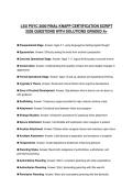 LSU PSYC 2000 COMPREHENSIVE STUDY GUIDE 2026 FULL QUESTIONS AND SOLUTIONS GRADED A&plus;