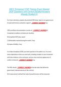 MICC Enhanced COR Training Exam Newest  2026 Questions and Correct Detailed Answers  Already Graded A&plus; 