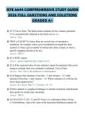 ISYE 6644 COMPREHENSIVE STUDY GUIDE 2026 FULL QUESTIONS AND SOLUTIONS GRADED A&plus;