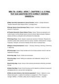 MBA 704 - KUNGU - WEEK 7 - CHAPTERS 11 & 12 COMPREHENSIVE STUDY GUIDE 2026 FULL QUESTIONS AND SOLUTIONS GRADED A&plus;