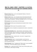 MBA 704 BUNDLED CERTIFICATION SCRIPT 2026 QUESTIONS WITH SOLUTIONS GRADED A&plus;