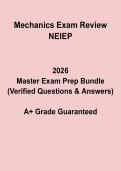 Mechanics Exam Review NEIEP Study Guide &vert; Electrical Prep 2026