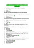 JAMF 100 CERTIFICATION QUESTIONS AND ANSWERS&vert;ACCURATE&vert;VERIFIED
