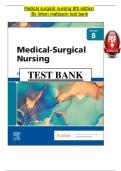 Test Bank - Medical Surgical Nursing 8th Edition &lpar;Linton & Matteson&rpar; &lpar;Ch 1 &ndash; 63&rpar; Download as Pdf File