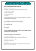 NR 449 EVIDENCE-BASED PRACTICE EXAM 5 ACTUAL EXAM 2026&sol;2027 &vert; CHAMBERLAIN UNIVERSITY &vert; IMPLEMENTING EBP & TRANSLATING EVIDENCE &vert; CHANGE THEORY & DISSEMINATION &vert; 100 QUESTIONS &vert; ALREADY GRADED A&plus;