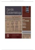 TEST BANK For Gordis Epidemiology&comma; 7th Edition By David D Celentano&semi; Moyses Szklo&comma; Verified Chapters 1 - 20&comma; Complete Newest Version