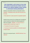 CAIB 2 EXAM NEWEST LATEST 2026-2027 ACTUAL EXAM  WITH COMPLETE QUESTIONS AND CORRECT DETAILED  ANSWERS &lpar;100&percnt; VERIFIED ANSWERS&rpar; &vert;ALREADY GRADED  A&plus;&vert; &vert;&vert;PROFESSOR VERIFIED&vert;&vert; &vert;&vert;BRANDNEW&excl;&excl;&excl;&vert;&vert;