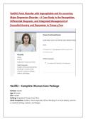 Vasiliki&colon; Panic Disorder with Agoraphobia and Co-occurring  Major Depressive Disorder &ndash; A Case Study in the Recognition&comma;  Differential Diagnosis&comma; and Integrated Management of  Comorbid Anxiety and Depression in Primary Care