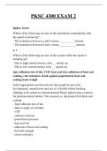 PKSC 4300 EXAM 2  QUESTIONS AND ANSWERS 2026
