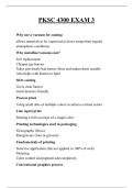 PKSC 4300 EXAM 3  QUESTIONS AND ANSWERS 2026
