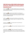 FDNY F60 Test Exam &lpar;2026&rpar; UPDATE Verified Questions  And Answers &vert; With 100&percnt; Correct Answers graded A&plus;  Guaranteed Success&excl;&excl;  Fire Guard - answer☑️️&period;&period;A person holding a Certificate of Fitness for such purposes&comma; who is  trained in and responsible for maint
