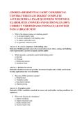Georgia Residential Light Commercial Contractor Exam 2026&sol;2027 &vert; Complete Accurate Real Exam Questions with Well-Elaborated Answers & Rationales &vert; 100&percnt; Verified Solutions &vert; Guaranteed Pass A&plus; &vert; Brand New&excl;