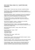 BUSI 4940 FINAL EXAM CH&period;1 QUESTIONS AND ANSWERS