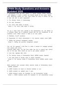 CPAN Study Questions and Answers Updated 2026