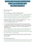 KANSAS MPJE PACKAGED CERTIFICATION SCRIPT 2026 QUESTIONS WITH SOLUTIONS GRADED A&plus;